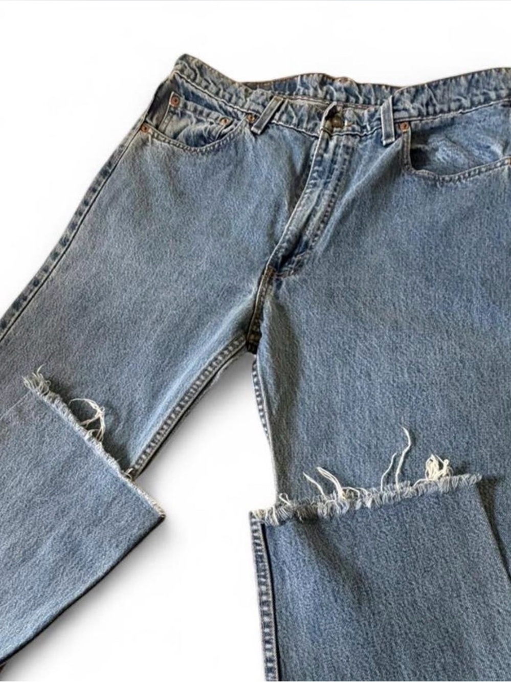 Vintage 505 Levi's Men's 36x32 Relaxed Fit Straight Leg Jeans